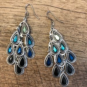 Peacock Earrings!